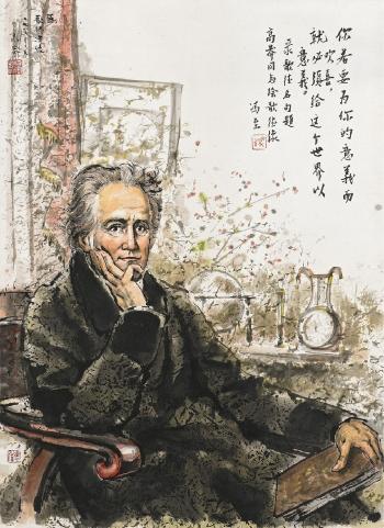 Goethe by 
																	 Gao Mang
