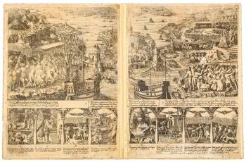 Stockholms Blodbad 1520 by 
																			Dionysius Padtbrugge