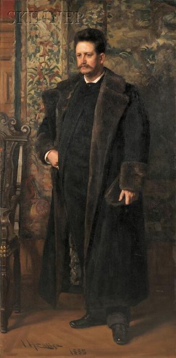 Portrait of Thomas Allen by 
																			Isaac Henry Caliga