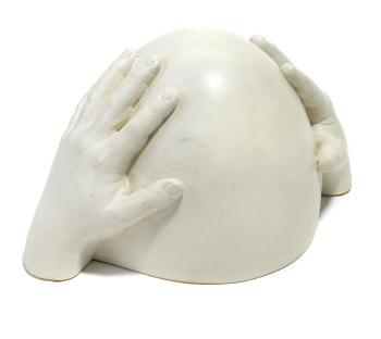 Hand sculpture by 
																	Richard Etts