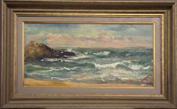 Seascape by 
																	Alfred Henry O'Keefe