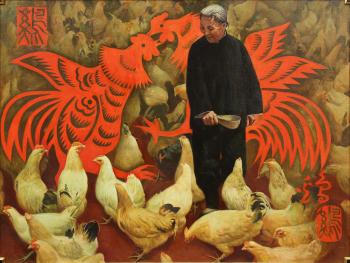 Year of the chicken by 
																	 Qin Da Hu