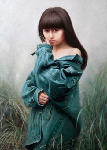 Painting by 
																			 Zhang Dazhong