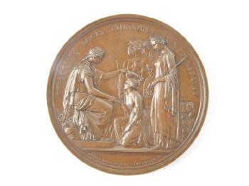 The great exhibition 1851 prize medal by 
																			Edward William Wyon