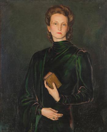 Retrato da Baronesa Hildegard von Breisky by 
																	Eduardo Malta