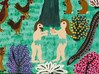 Adam And Eve by 
																			Minna Ennulat