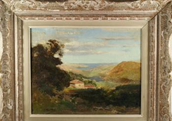 Paysage du sud by 
																	Gaston Charles Vuillier