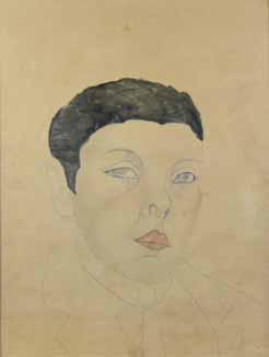 Portrait de Elie Marmaronne à l'âge de 11 ans à Bandol by 
																	Juan Gris