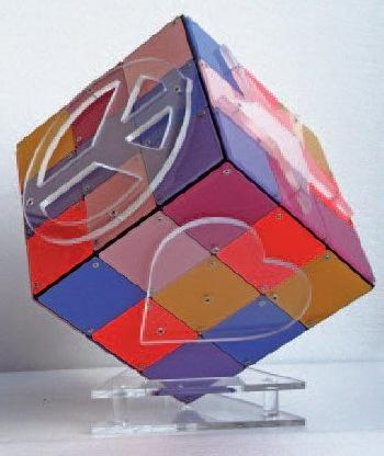 The cube pop by 
																	Thierry Trives