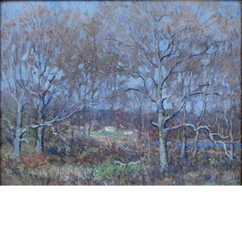 Late Fall Landscape by 
																	Clark Greenwood Voorhees