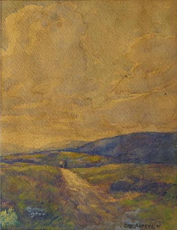 Rolling hills by 
																	Carl Henry von Ahrens