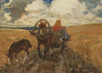 In the Field by 
																			Mikhail Avilov
