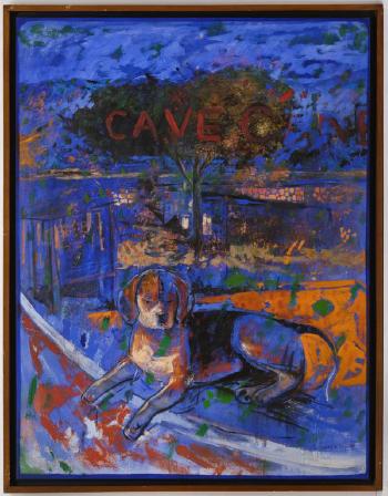 Cave canem by 
																	Remigio Valdes de Hoyos