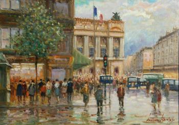Place de l'Opera, Paris by 
																	Luciano Rampaso