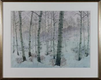 January frost (January fog) by 
																			James Stanford Perrott