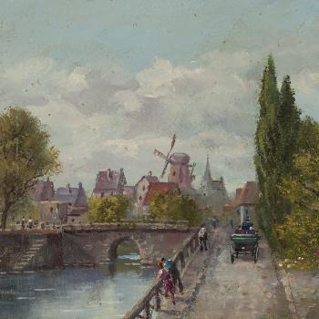 Cityscape Of Delft by 
																			Erich Demmin