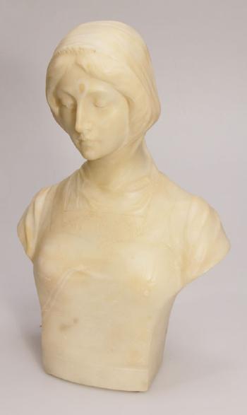 Weibliche Büste by 
																	Antonio Cuccini