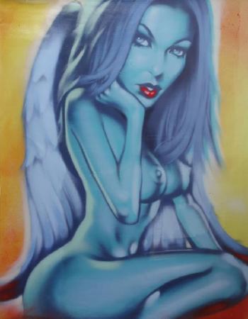 Light Blue Nude by 
																	 Tazroc
