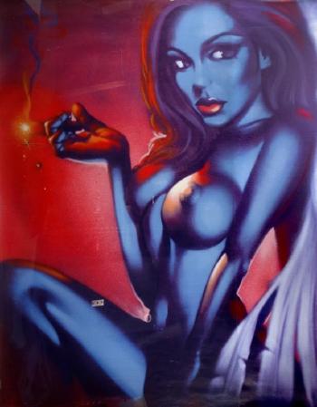 Dark Blue Nude by 
																	 Tazroc