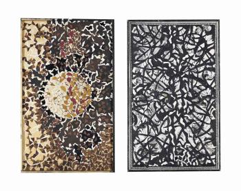 Untitled (recto); Untitled (verso) by 
																	Sharif Hamdy