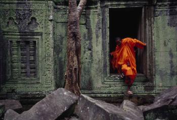 Angkor Wat, Cambodia, 2003 by 
																	Steve Raymer