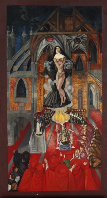Himmelfahrt der nonne (assumption of the nun) by 
																	Franz Luby