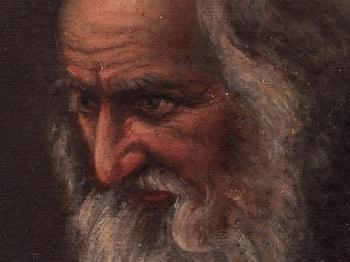 Portrait Of An Old Man With a Beard by 
																			B Zickler