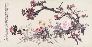 Ten Flowers by 
																	 Zhou Gongli