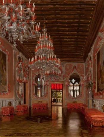 Salone di ballo, palazzo Brandolini by 
																	Victor Edelstein