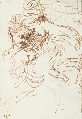 Maternité. Étude d’enfant by 
																	Bernardino Zenale