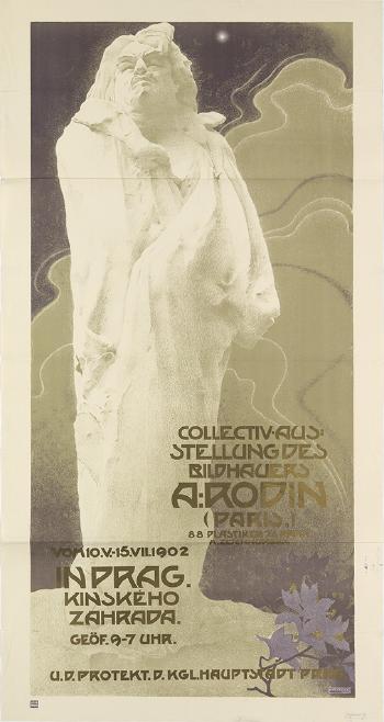 Collectiv Ausstellung bildhauers a. Rodin by 
																	Vladimir Zupansky