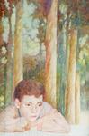 Niño en el bosque by 
																	Eduardo Audivert