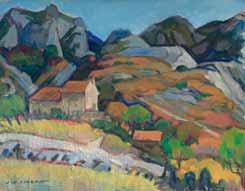Les Alpilles by 
																	Jean Frederic Canepa