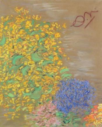 Composition florale by 
																	Anna Elisabeth de Noailles