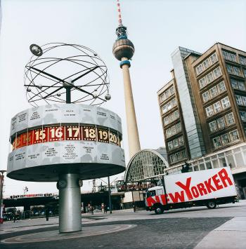 Berlin, Alexanderplatz (weltzeituhr) by 
																	Jens Rotzch