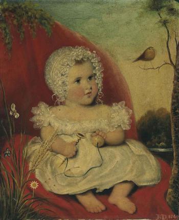 An infant of Van Diemen's Land by 
																	Benjamin Duterreau