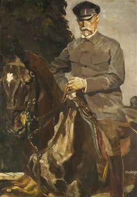 Portrait of President T. G. Masaryk by 
																	Ludvik Vacatko
