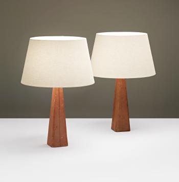 Pair of table lamps by 
																	Lisa Johansson-Pape