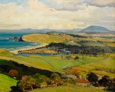 Gerringong South Coast As Seen From The Princes Highway Mt Pleasant by 
																	Herbert Reginald Gallop