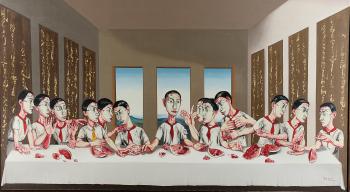 The Last Supper by 
																	 Zeng Fanzhi