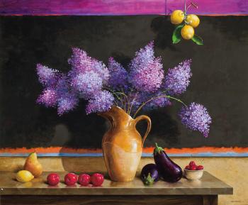 Rothko's Lilacs by 
																			Jenness Cortez