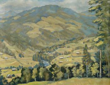 Thur landscape in Ebnat-Kappel by 
																	Albert Edelmann