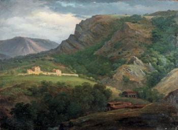 La vallée de Thiers by 
																	Jean Baptiste Gabriel Langlace