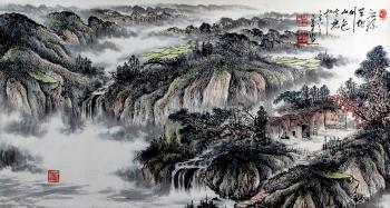 Landscape by 
																			 Liu Jin Cai