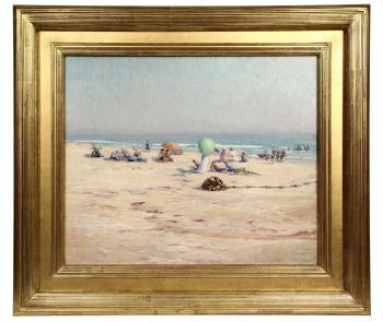 California beach by 
																			Harold A Streator