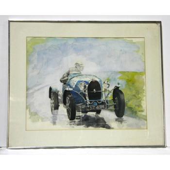 Bugatti type 35 by 
																	Ken Dallison