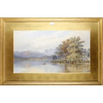 Lakeland scenes by 
																			Ebeneezer A Warmington