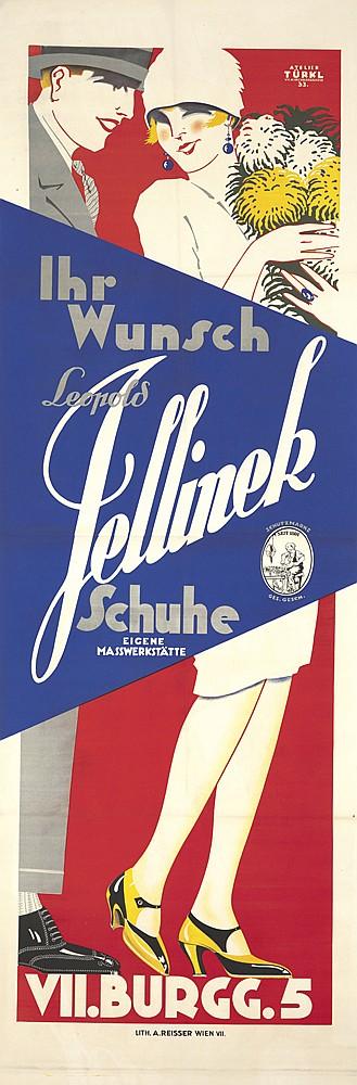 Jellinek Schuhe by 
																	Arthur Turkl