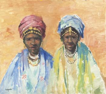 Femmes du sud Marocain by 
																	Taieb Lahlou