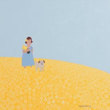 The daffodil field by 
																			Sasha Okun